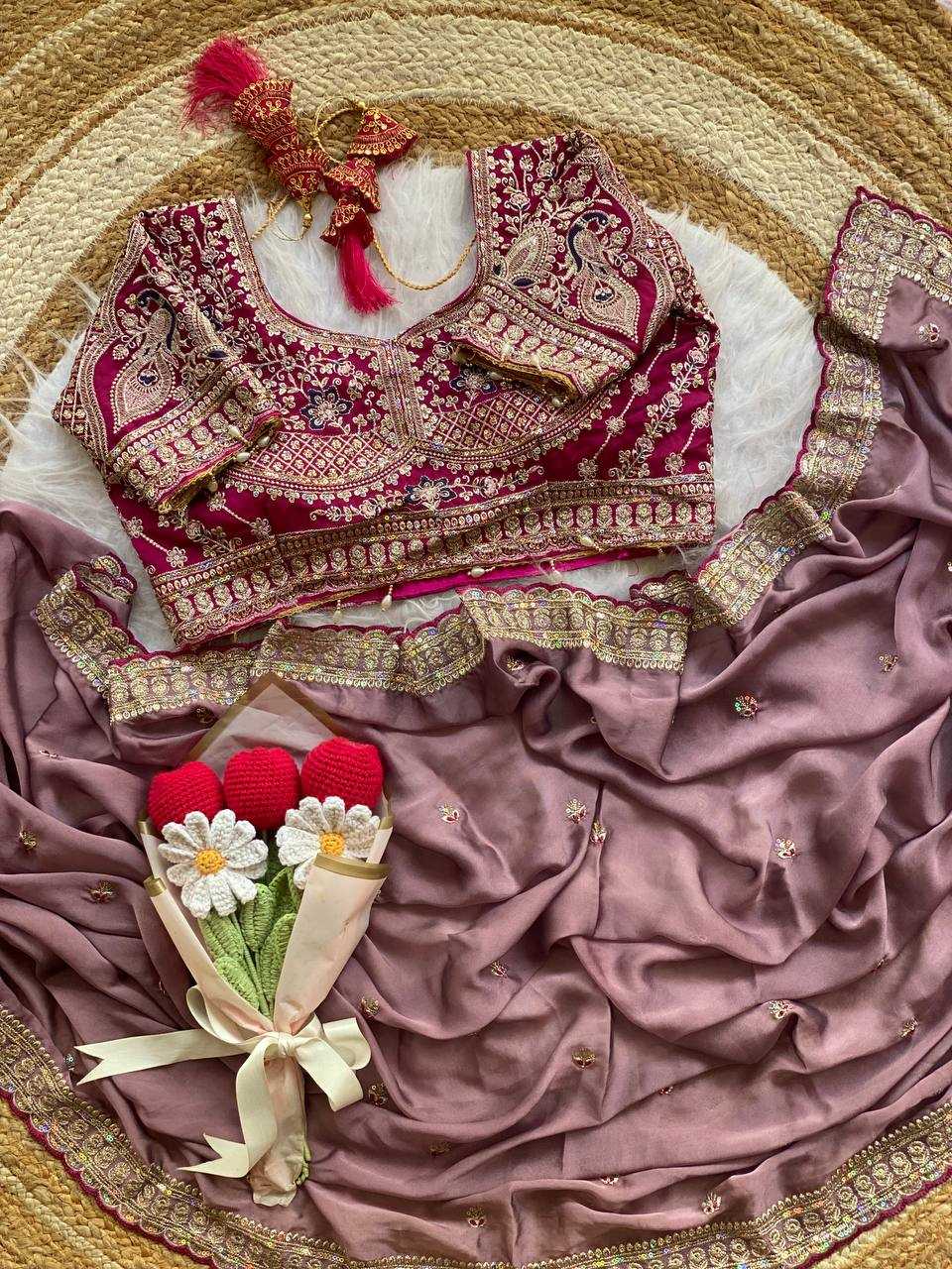 Rangoli Silk Peacock Designer Embroidered Sarees
