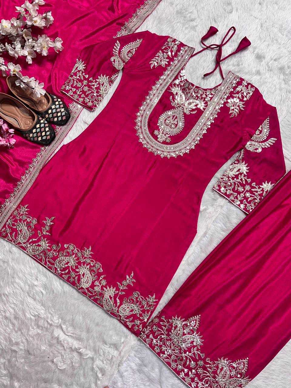 Chinon Silk Suit (Rani) UNV-ST-004