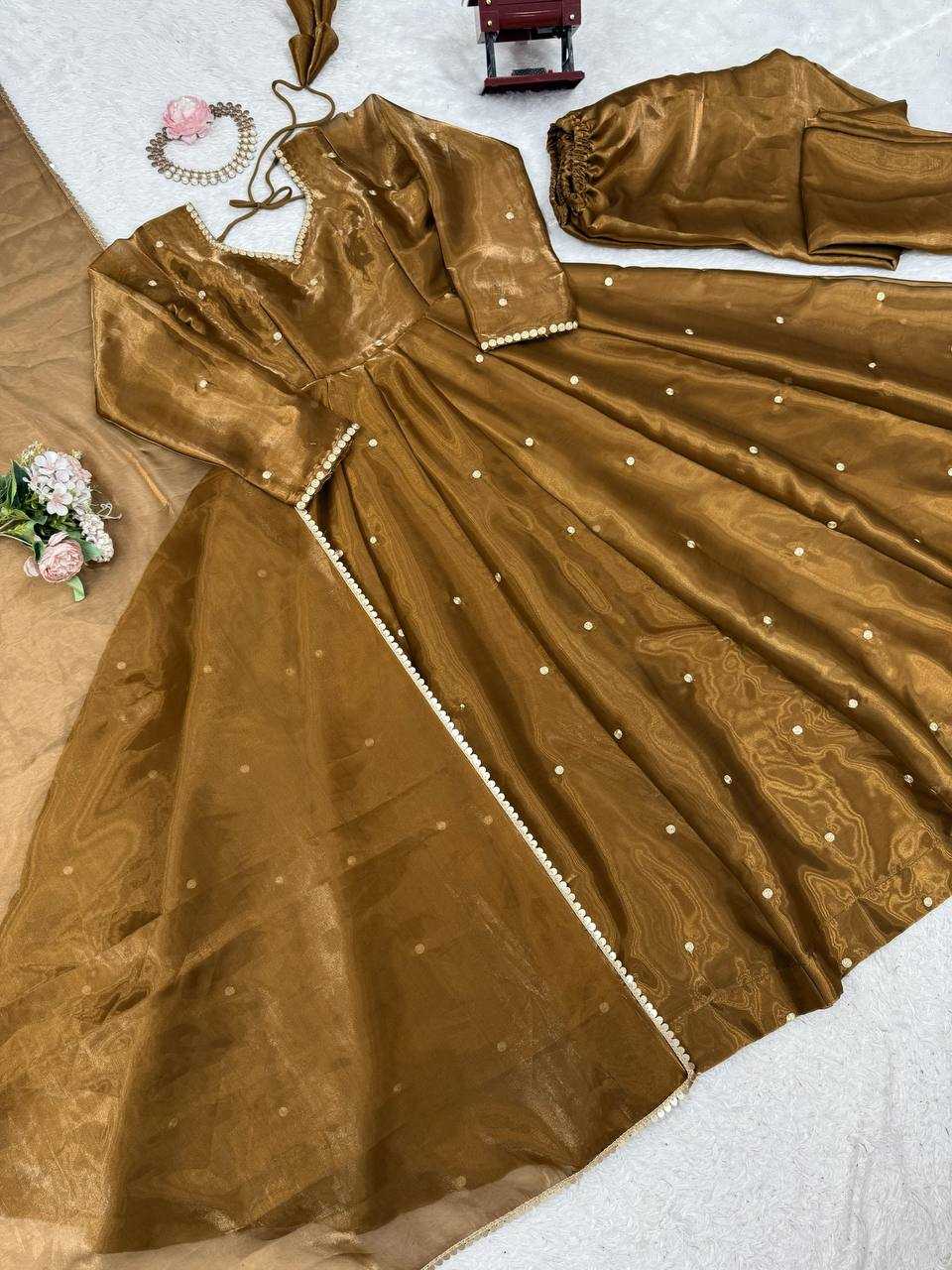 Jimmy Choo Embroidered Anarkali Suit UNV-ST-018