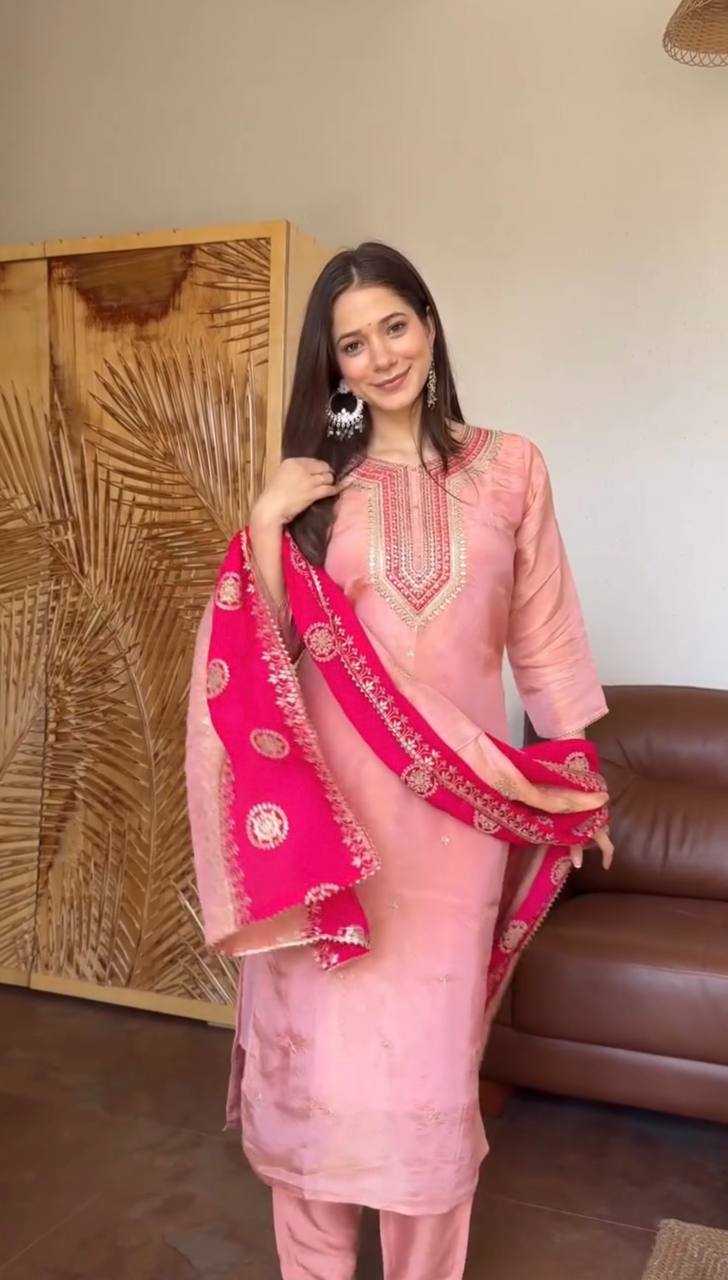 Fendy Embroidered Suit UNV-ST-008