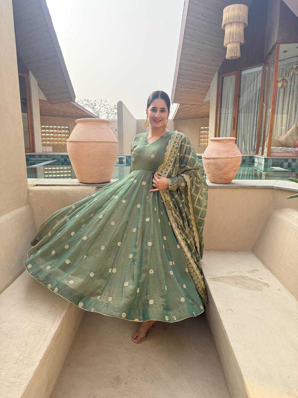 Fendy Embroidered Anarkali Suit UNV-ST-022