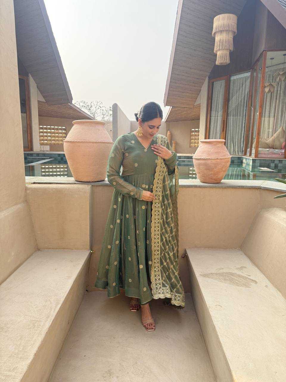 Fendy Embroidered Anarkali Suit UNV-ST-022