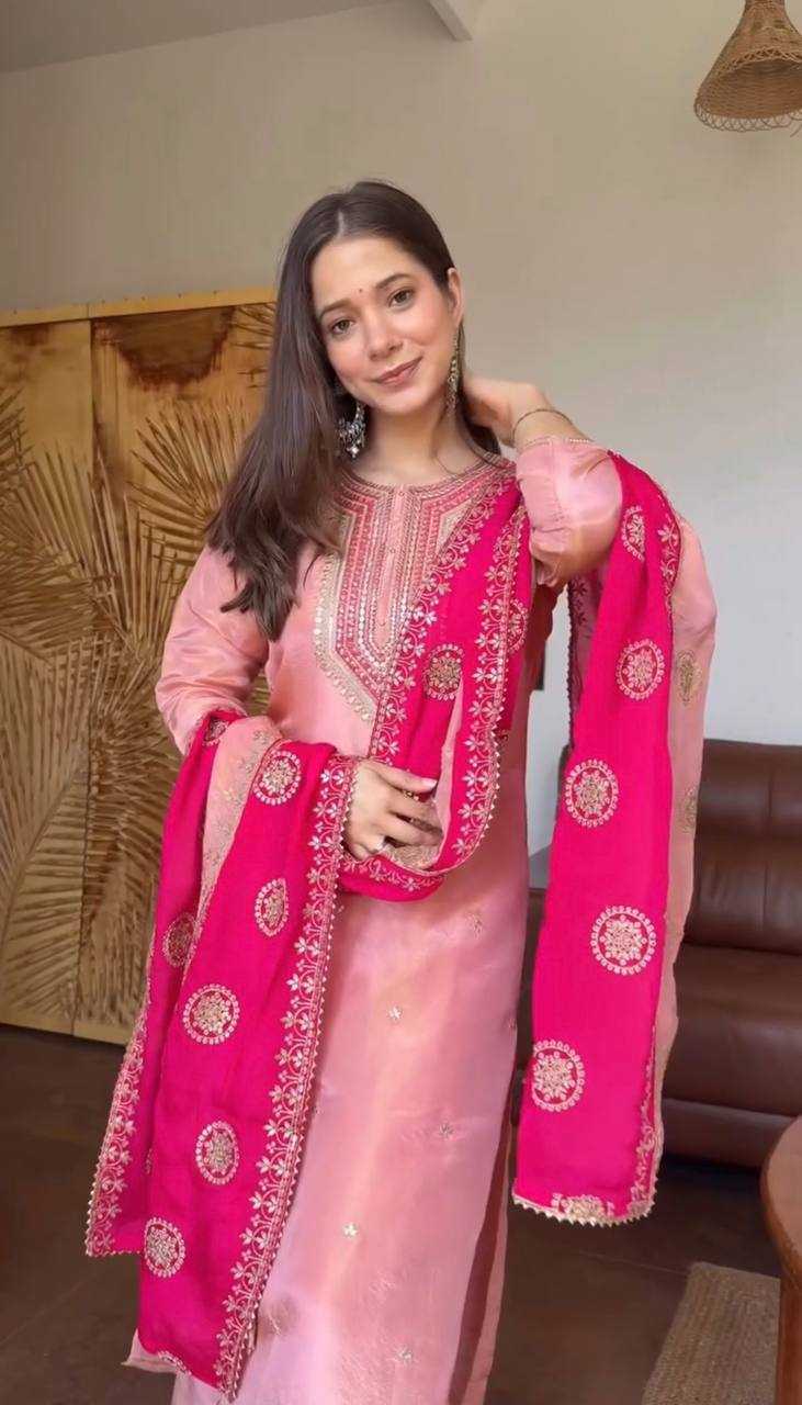 Fendy Embroidered Suit UNV-ST-008