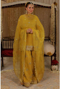 Heavy Crepe Embroidered Palazzo Suit  UNV-ST-047