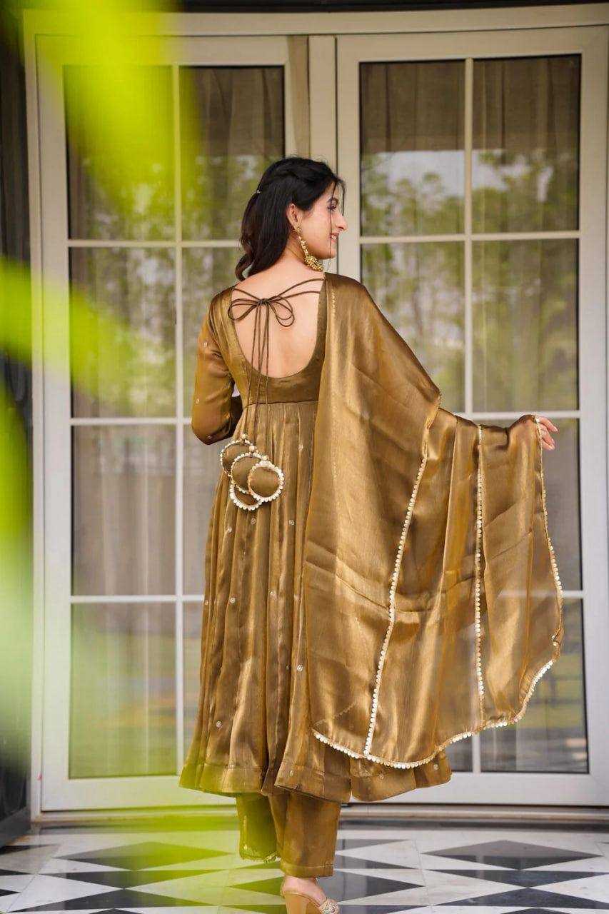 Jimmy Choo Embroidered Anarkali Suit UNV-ST-018