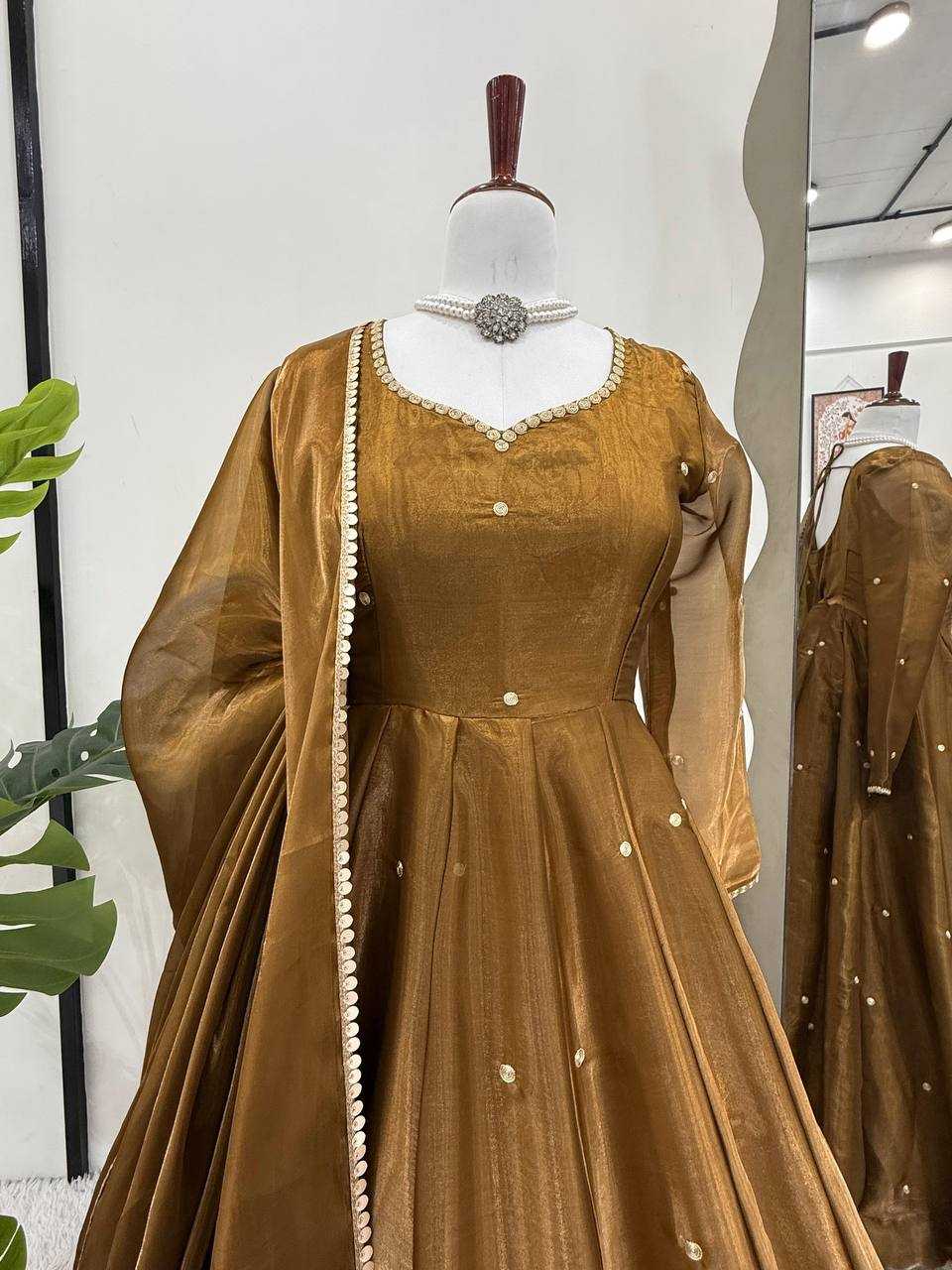 Jimmy Choo Embroidered Anarkali Suit UNV-ST-018