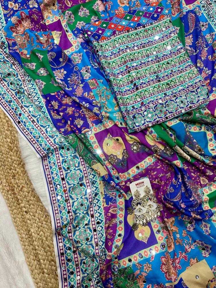 Chinon Silk Saree