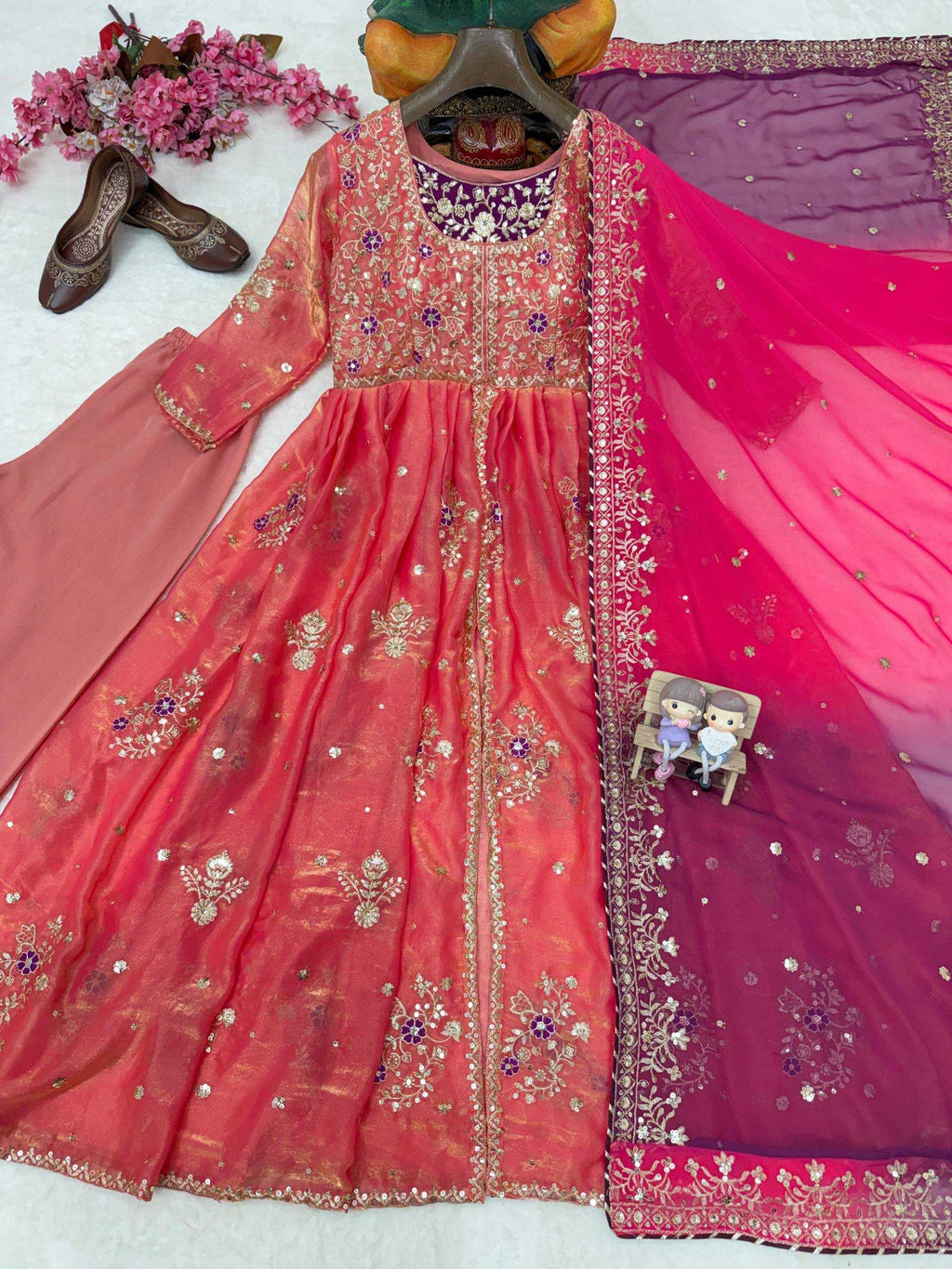 Anarkali Embroidery Gown UNV-GN-001