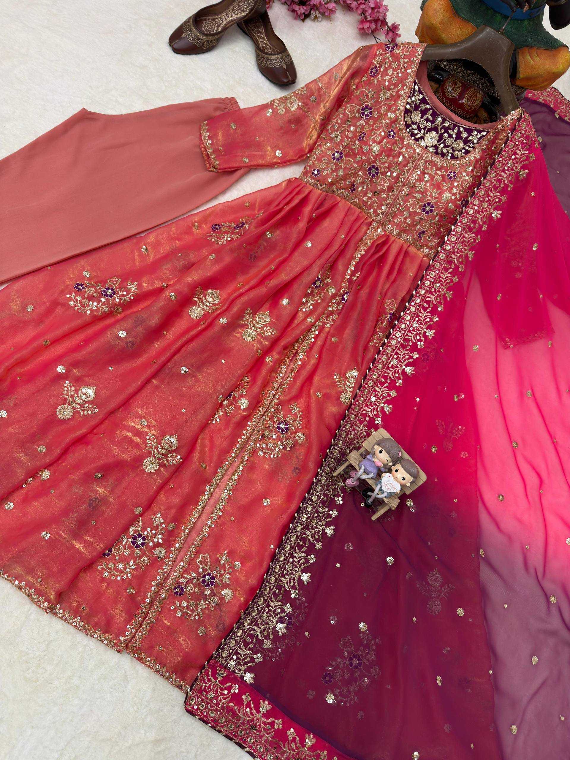Anarkali Embroidery Gown UNV-GN-001