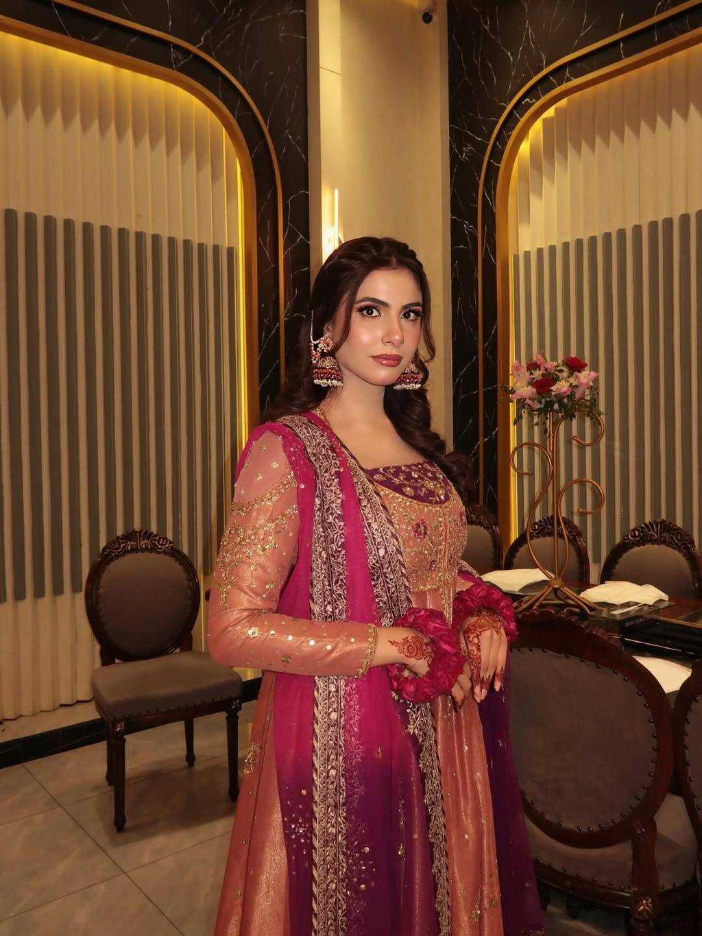 Anarkali Embroidery Gown UNV-GN-001