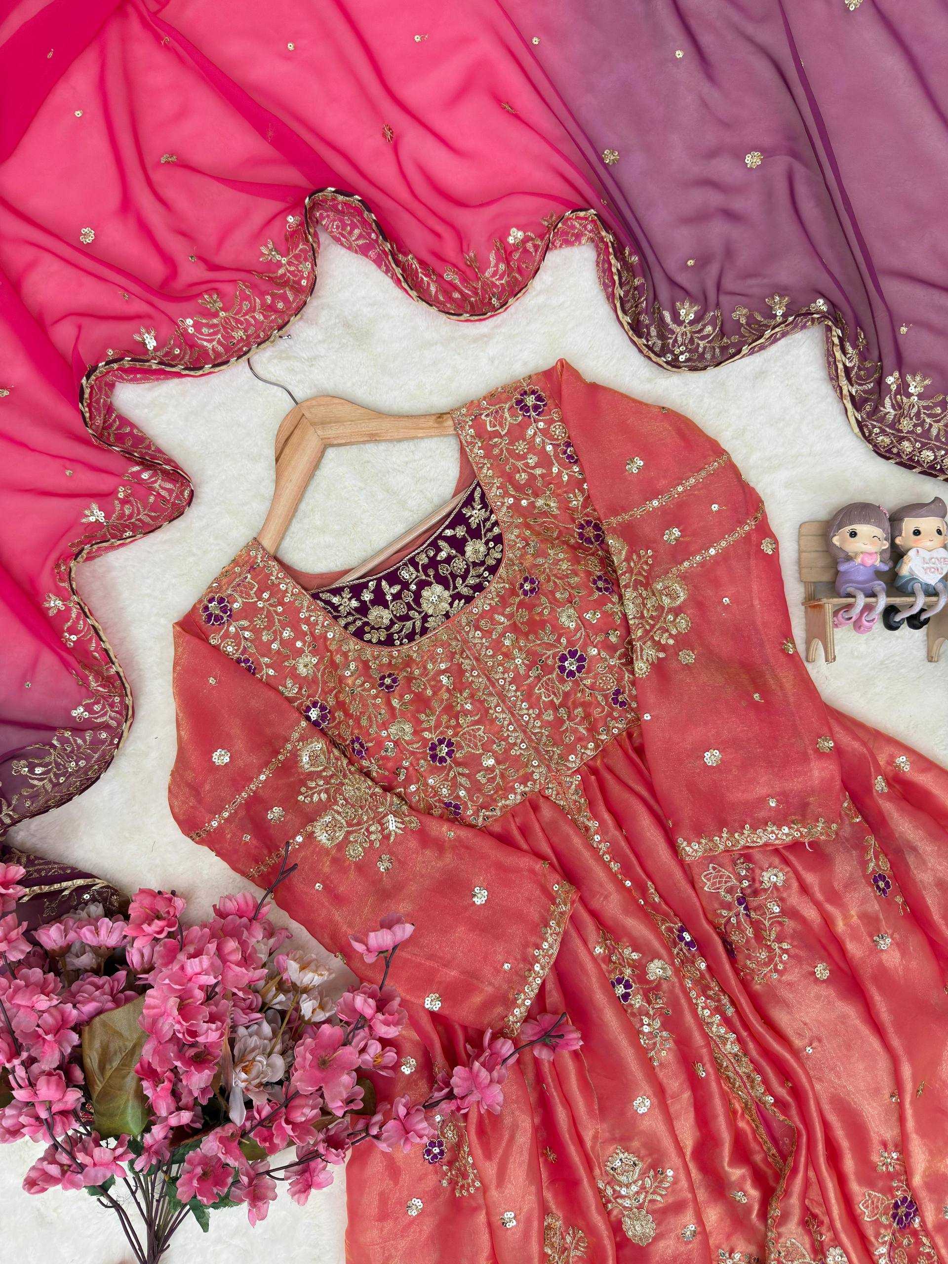 Anarkali Embroidery Gown UNV-GN-001