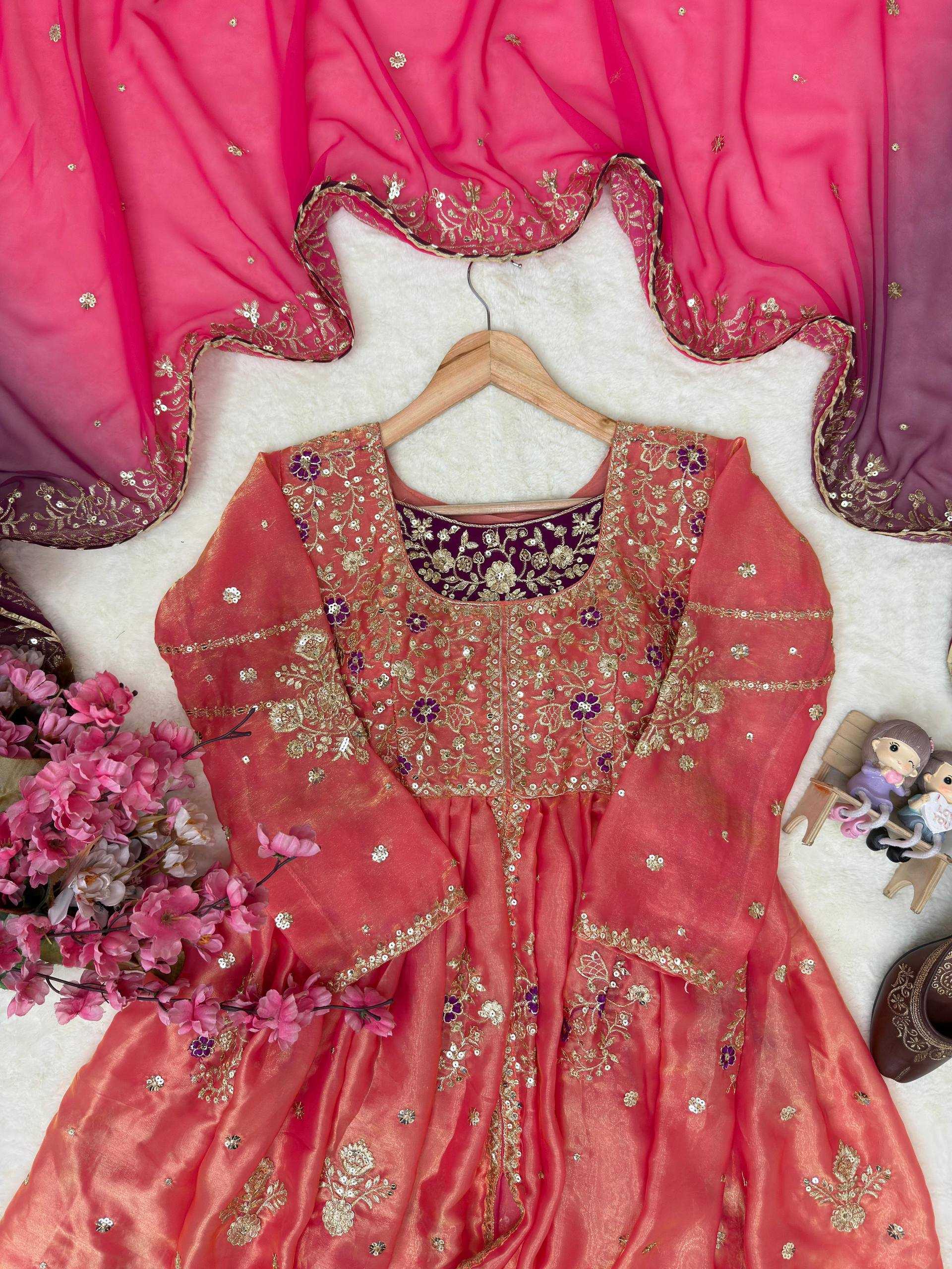 Anarkali Embroidery Gown UNV-GN-001