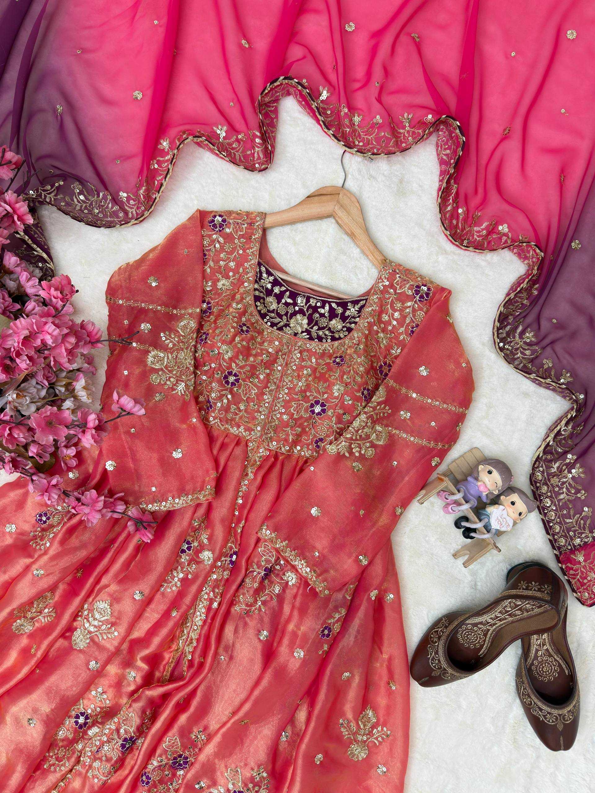 Anarkali Embroidery Gown UNV-GN-001