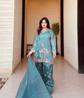 Party Wear Embroidered Designer suit UNV-ST-002