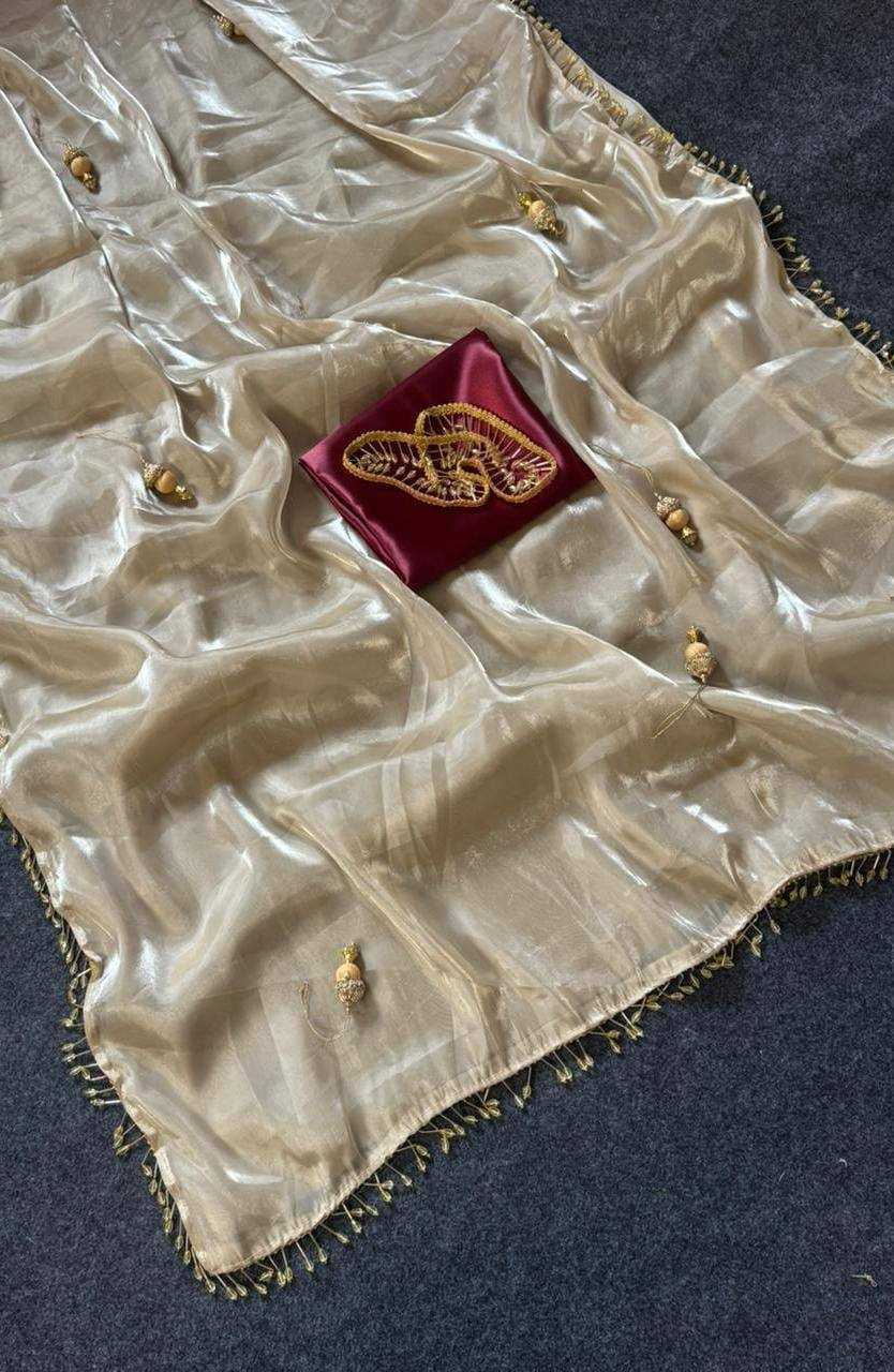 Gold Tissue Silk Saree